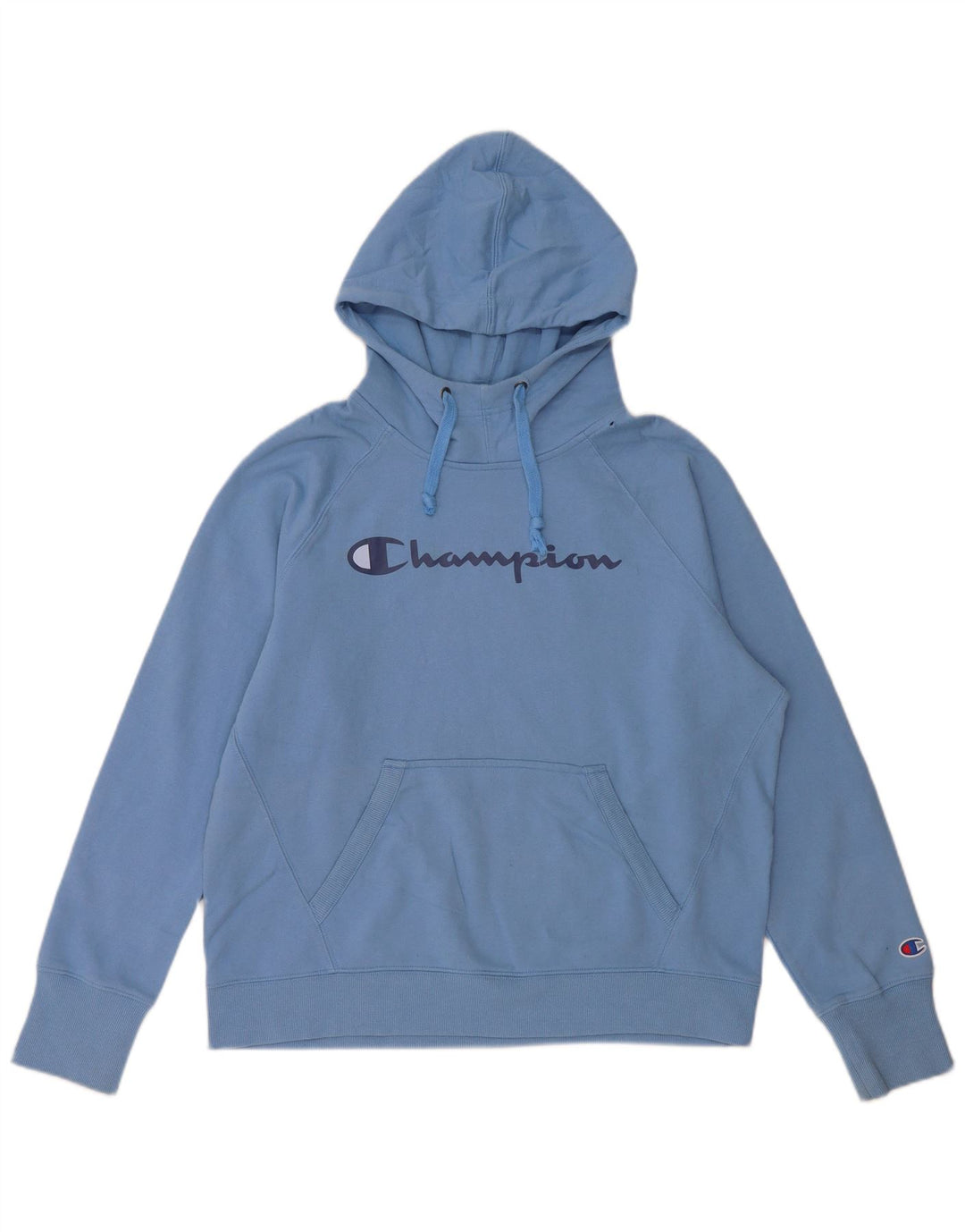 Champion Sudadera Con Capucha Gráfica Azul Medio