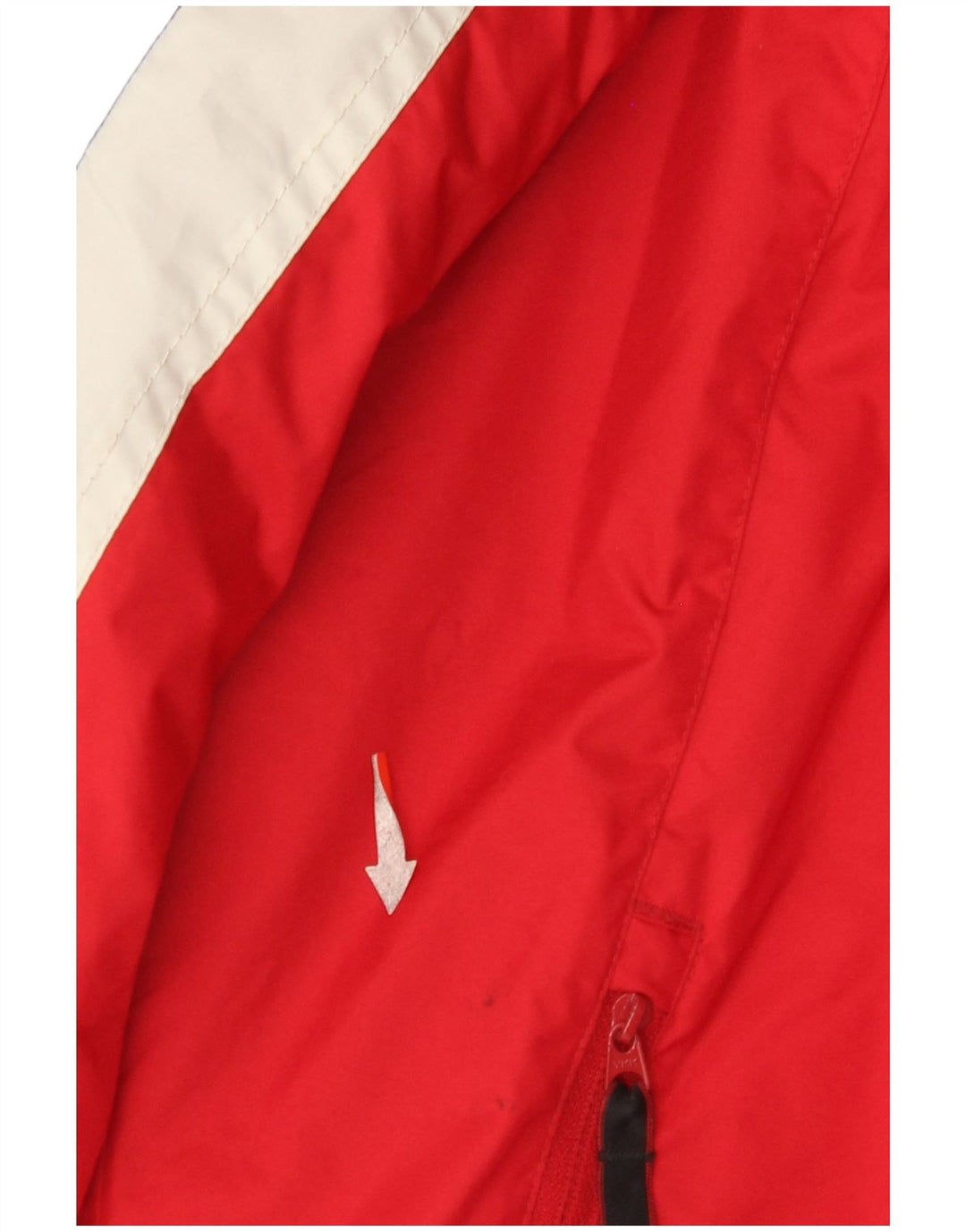 COLUMBIA Chaqueta cortavientos con capucha para niño 14-15 años Rojo Colorblock