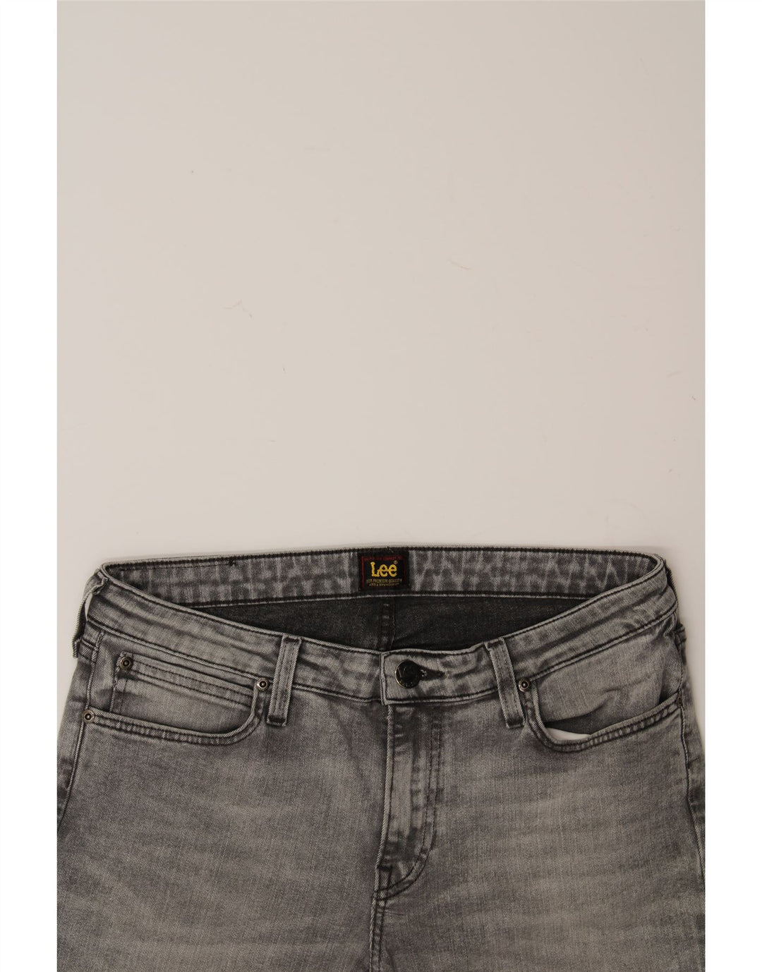 LEE Womens Skinny Jeans W32 L30 Grey Vintage Lee and Second-Hand Lee from Messina Hembry 