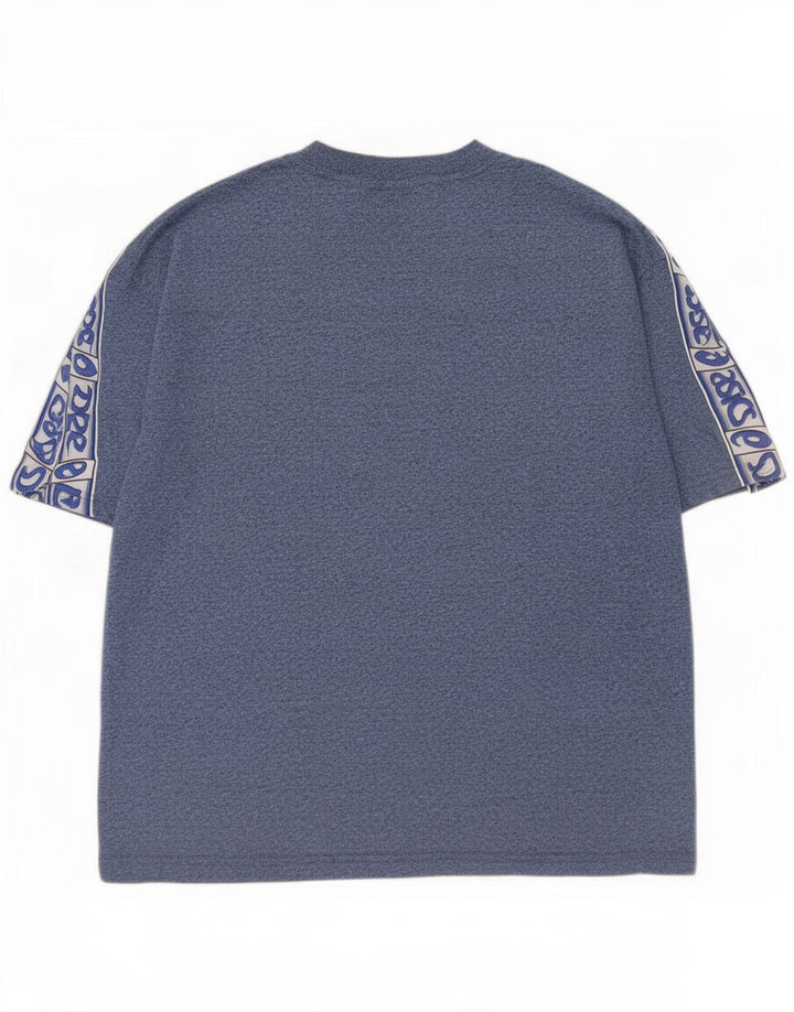 Asics - Camiseta con gráfico regular para hombre, talla grande, color azul