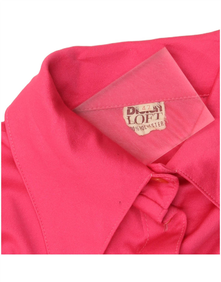 Blusa camisera para mujer Diolen Loft IT 42 Poliéster rosa medio