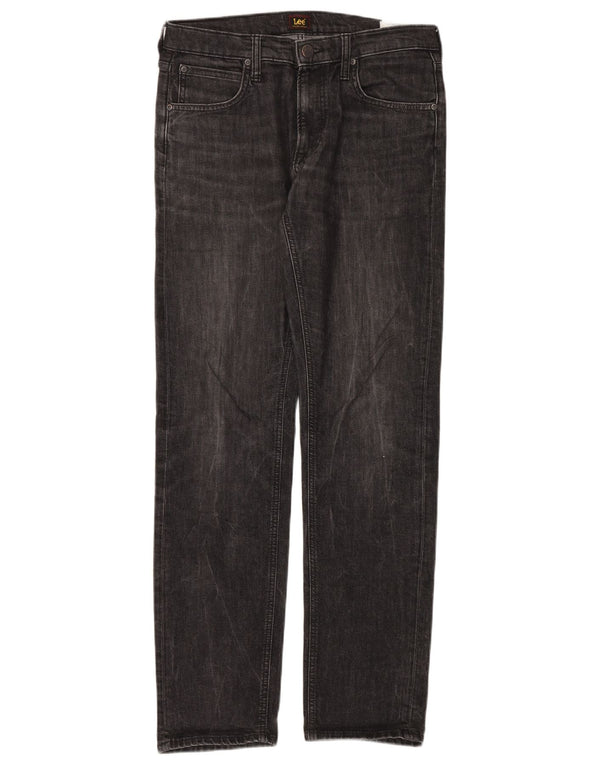 Lee - Vaqueros rectos con cremallera Daren para hombre W32 L34 de algodón gris