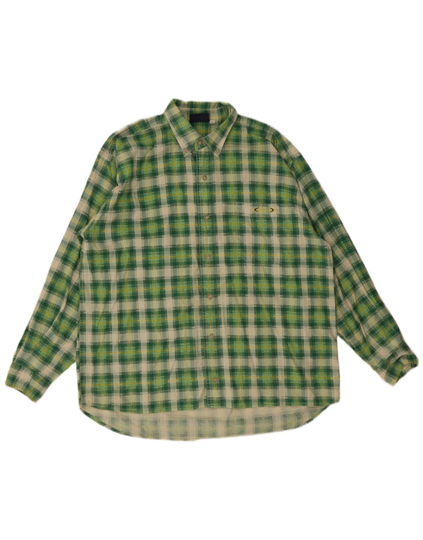 Camisa O'Neill Hombre Algodón A Cuadros Verde Medio