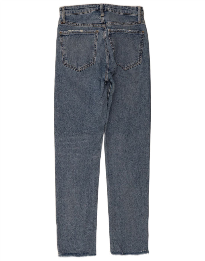 ZARA Vaqueros Slim Mujer EU 34 2XS W24 L27 Azul