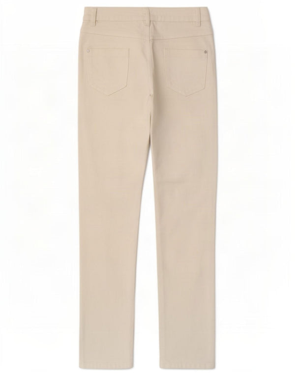 M&Co Vaqueros rectos para mujer UK 10 Small W27 L28 Algodón blanco