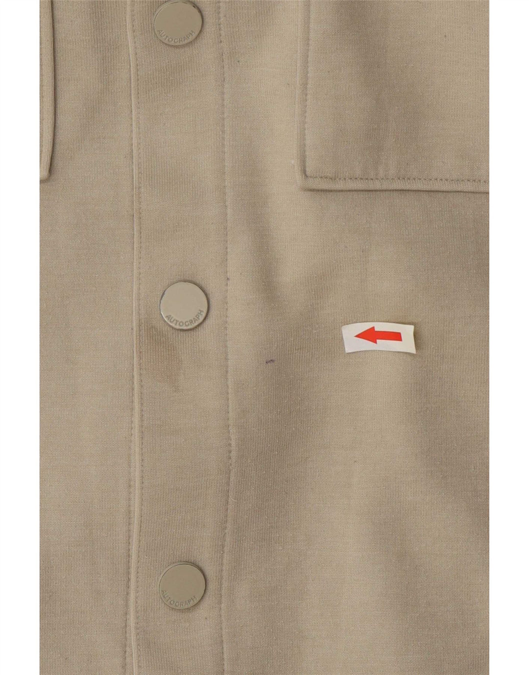 Marks & Spencer Chaqueta Bomber Autograph para Hombre UK 40 Grande Poliéster Beige