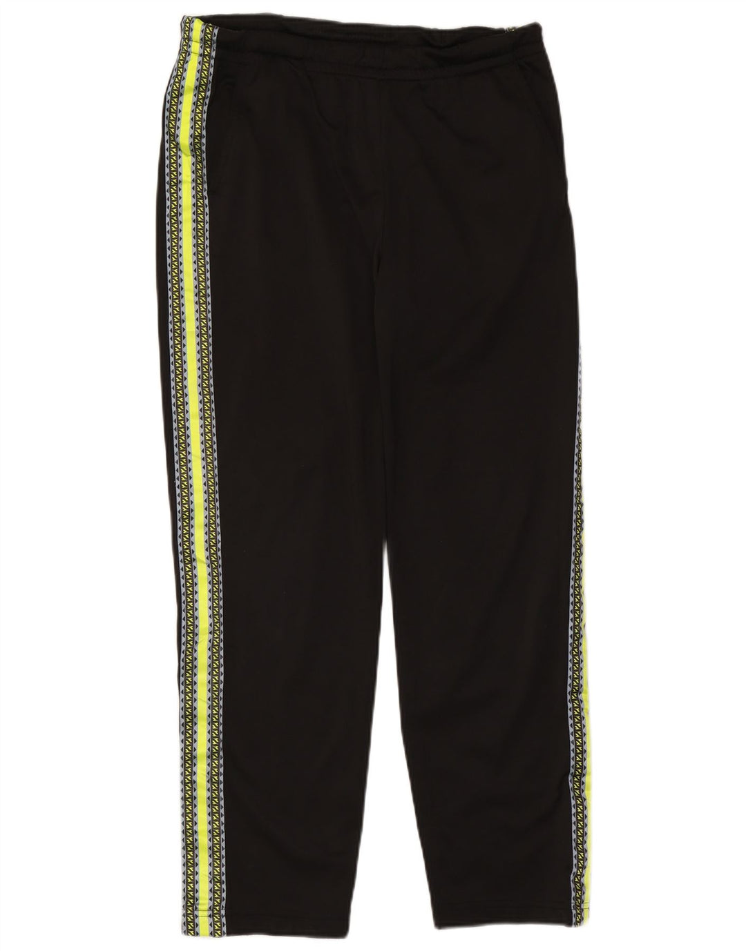 Diadora Pantalón De Chándal Para Hombre Grande Negro Colorblock