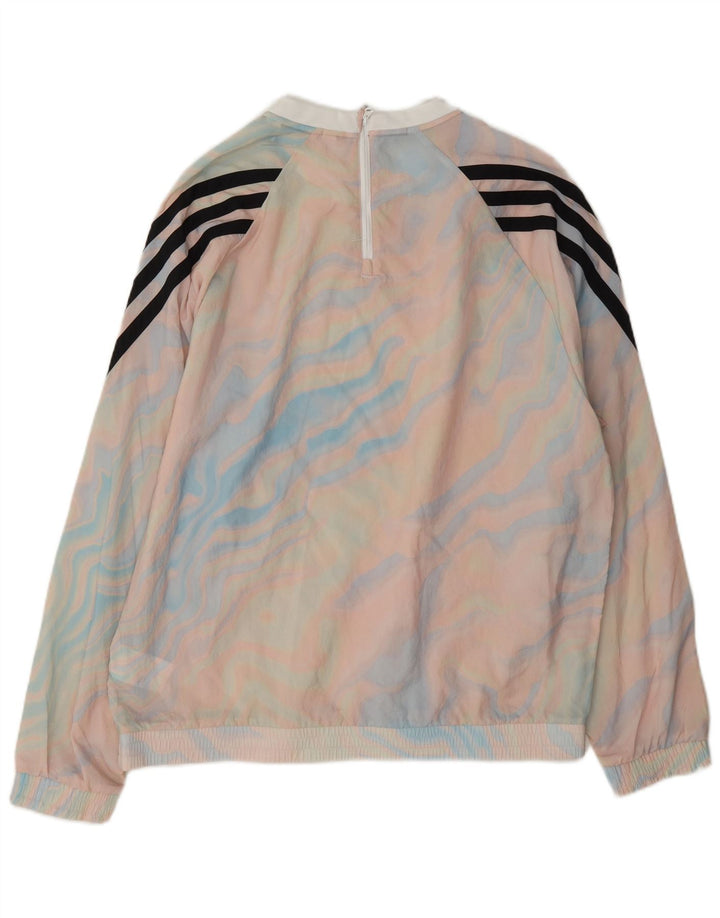 Adidas Hombre Jersey Chándal Top Chaqueta Mediana Multicolor Tie Dye