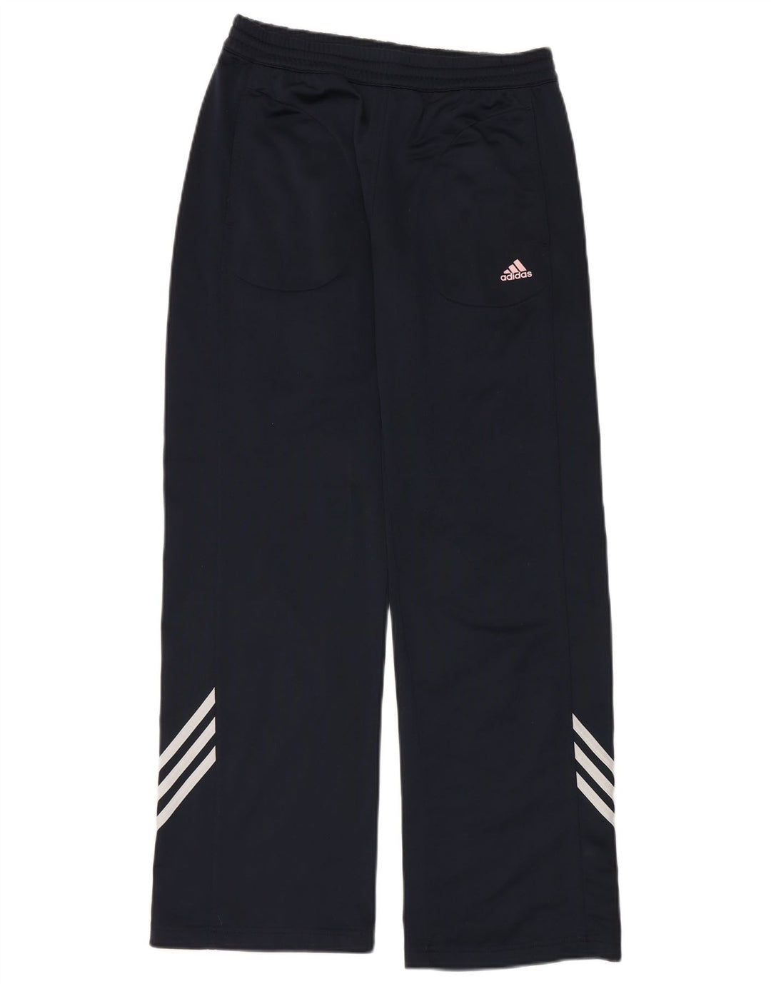 Adidas Pantalones de chándal para mujer UK 44 Medio Azul marino Poliéster
