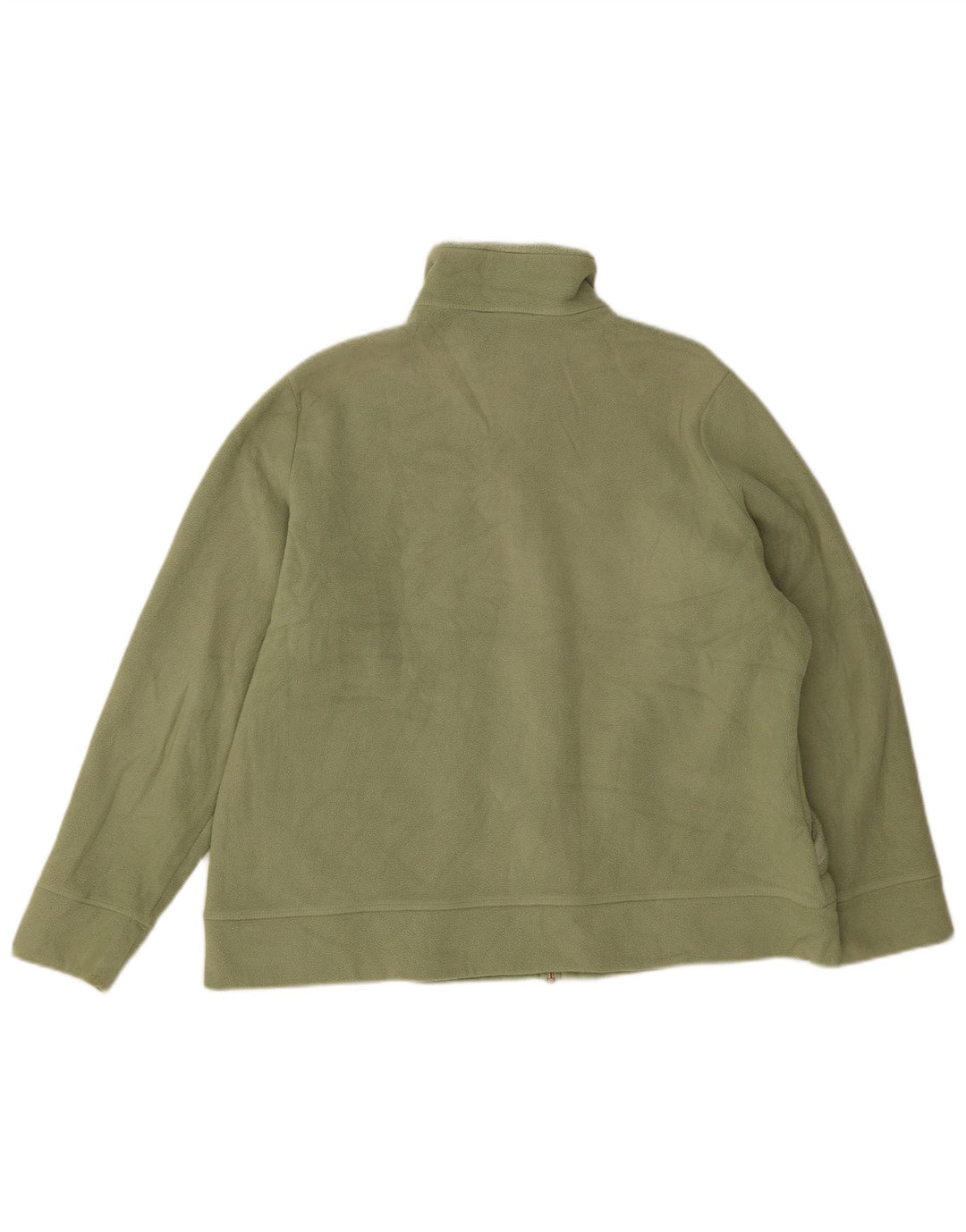 Marks & Spencer Chaqueta polar extragrande para mujer UK 18 XL Poliéster verde