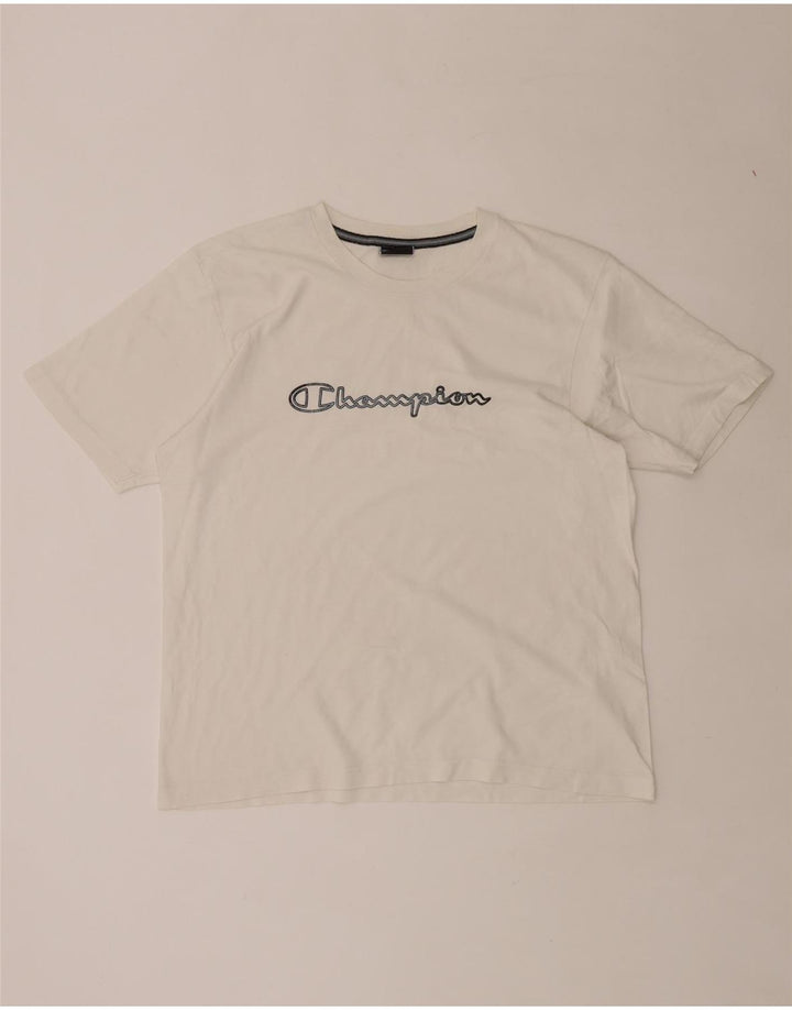 CHAMPION Camiseta gráfica para mujer Top UK 46 Large White