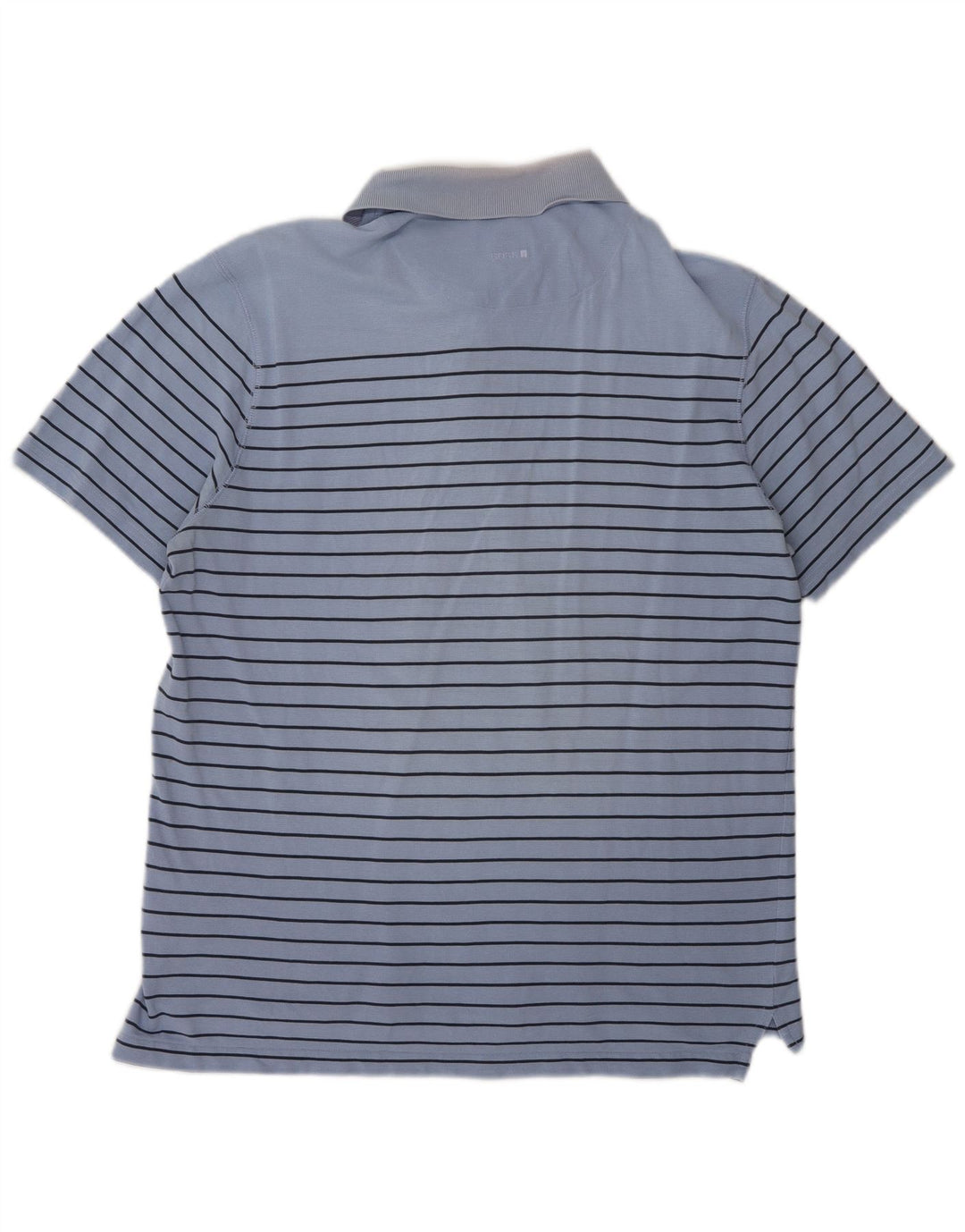 Hugo Boss Hombre Polo Polo Grande De Algodón A Rayas Azul