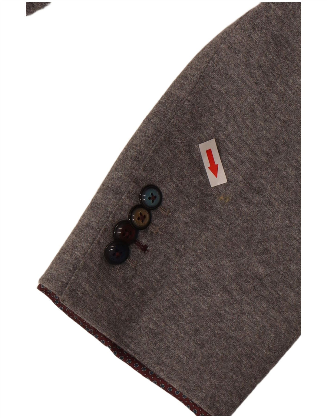 John Barritt Chaqueta tipo blazer de 2 botones para mujer IT 50 XL Algodón gris