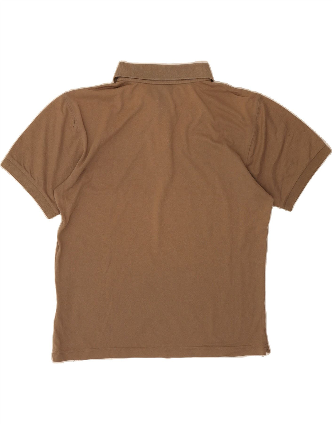 CHAMPION Mens Polo Shirt Medium Brown Cotton Vintage Champion and Second-Hand Champion from Messina Hembry 