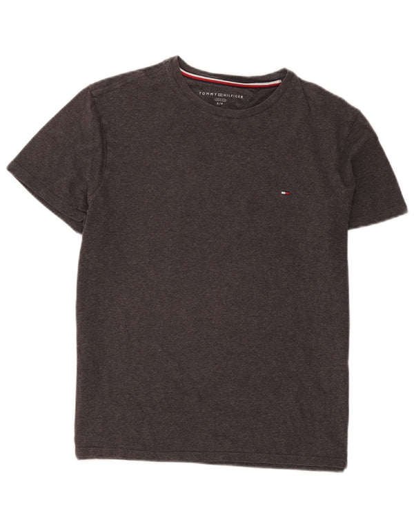 Tommy Hilfiger Camiseta para hombre Top Small Gris