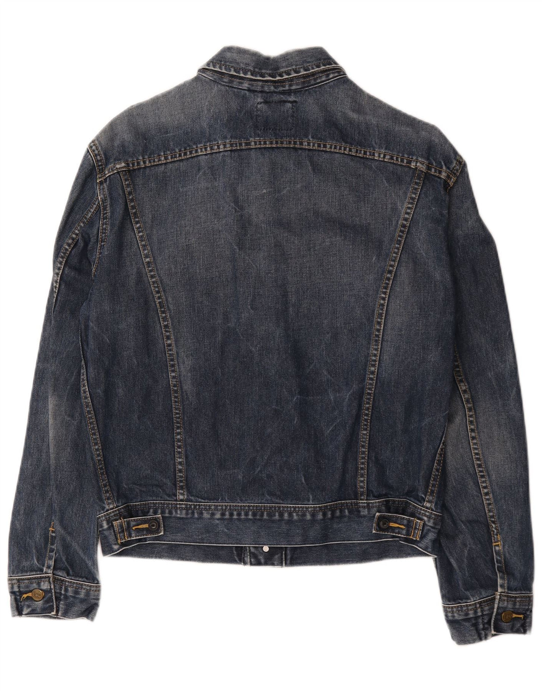 Lee Chaqueta Vaquera para Hombre UK 40 Grande Algodón Azul
