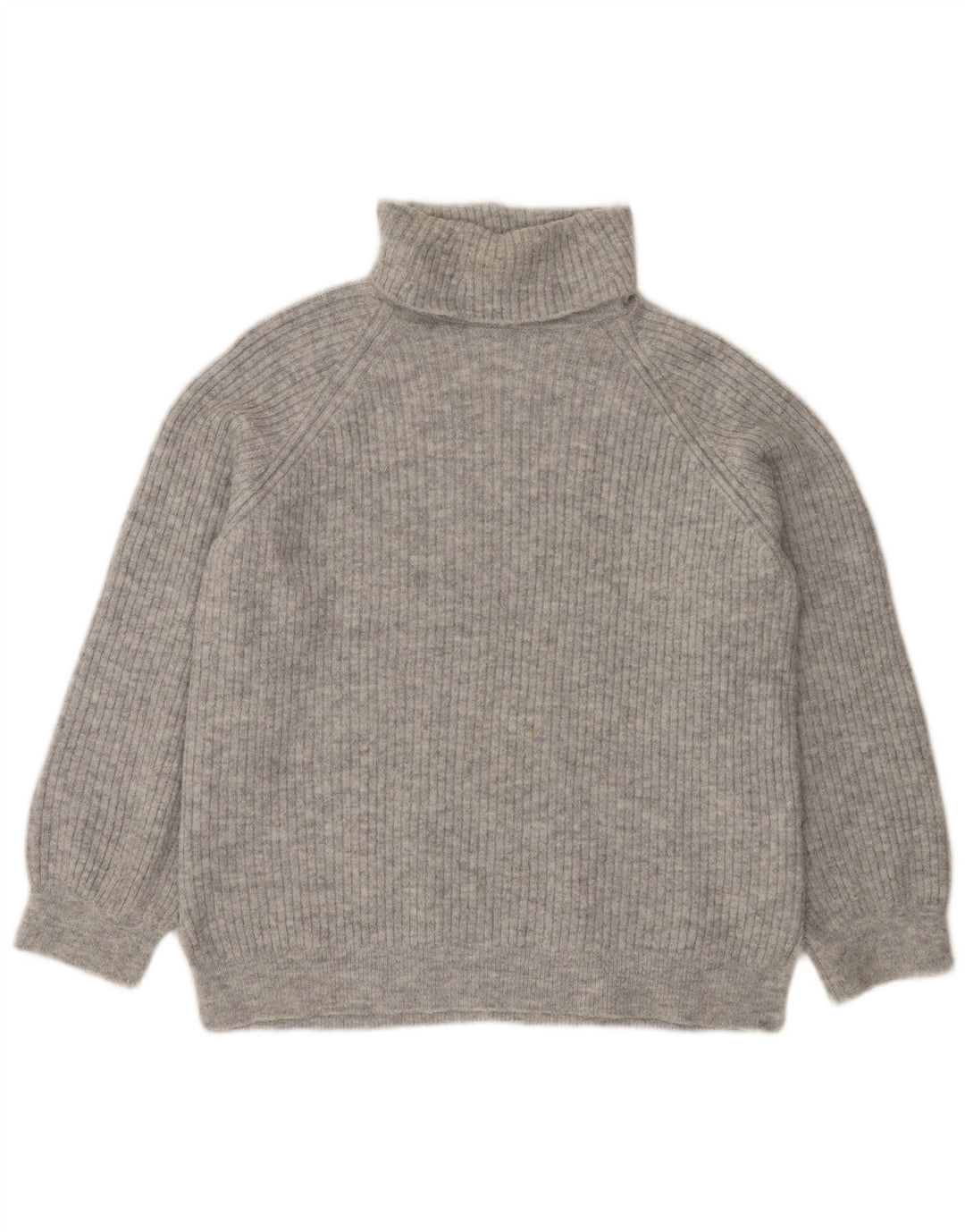 Marks & Spencer Jersey con cuello vuelto para mujer UK 44 Acrílico gris medio