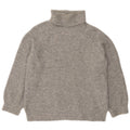 Marks & Spencer Jersey con cuello vuelto para mujer UK 44 Acrílico gris medio