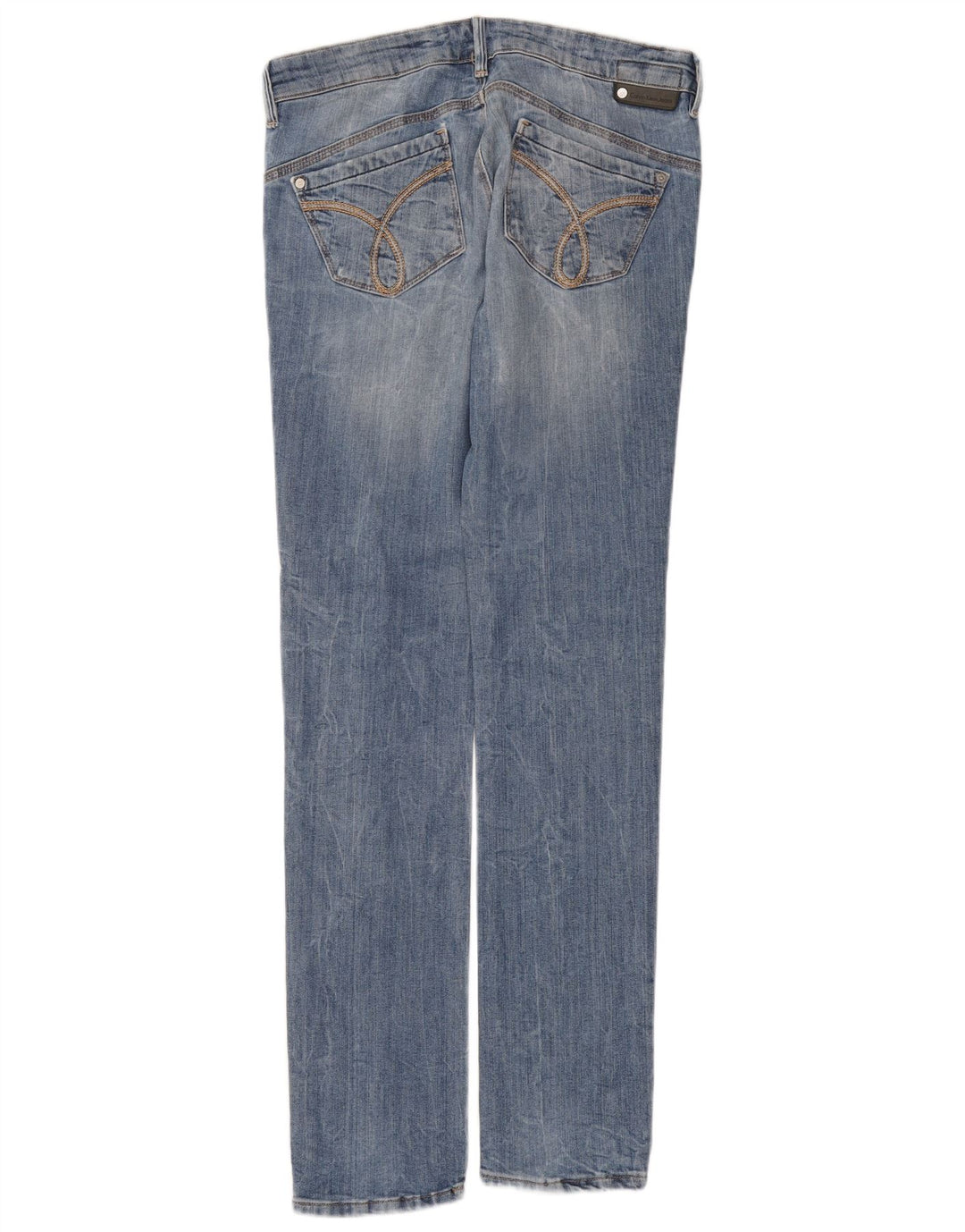 Vaqueros pitillo para mujer Calvin Klein W30 L33 Azul