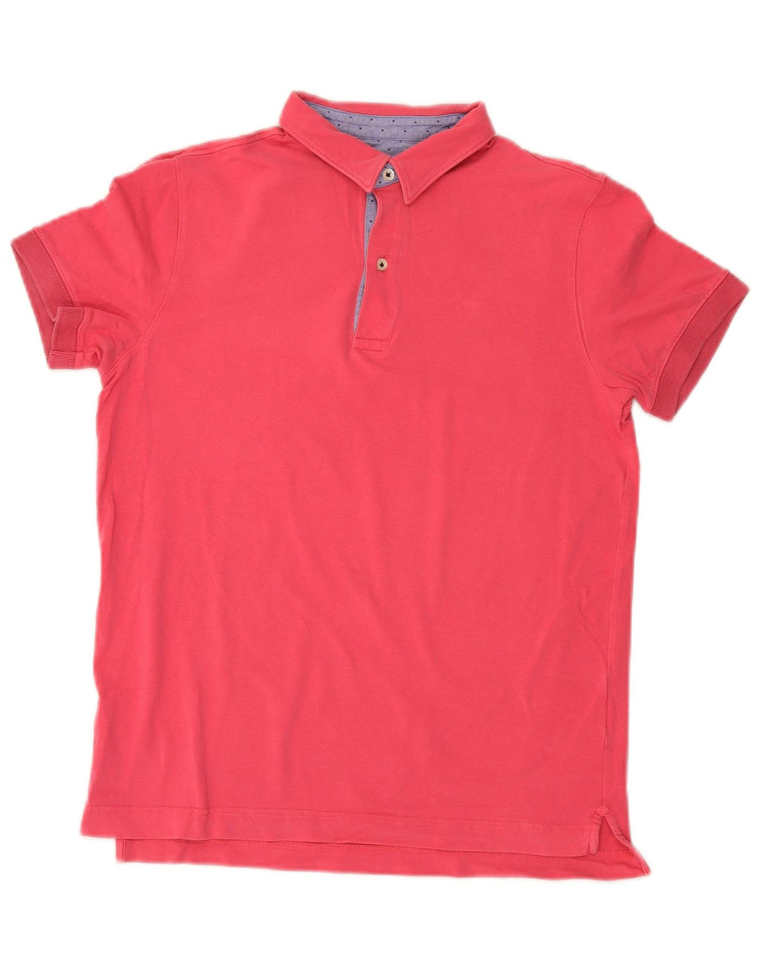 Polo Massimo Dutti Hombre Small Rosa