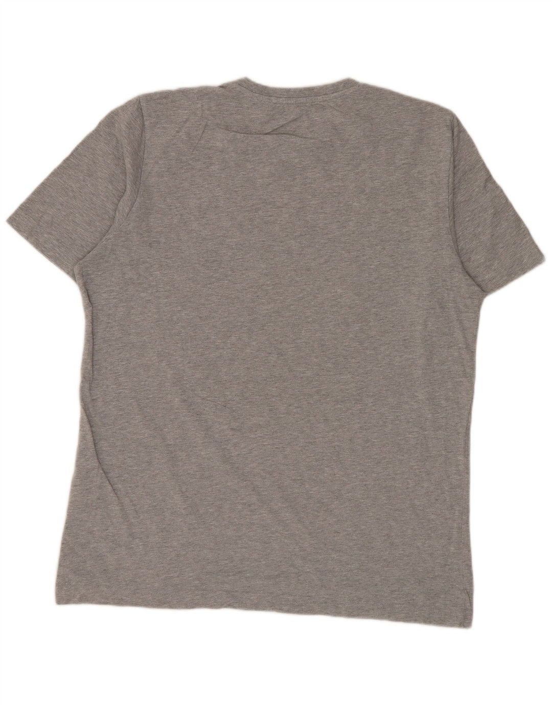 ADIDAS Camiseta gráfica para hombre Top de algodón moteado gris medio