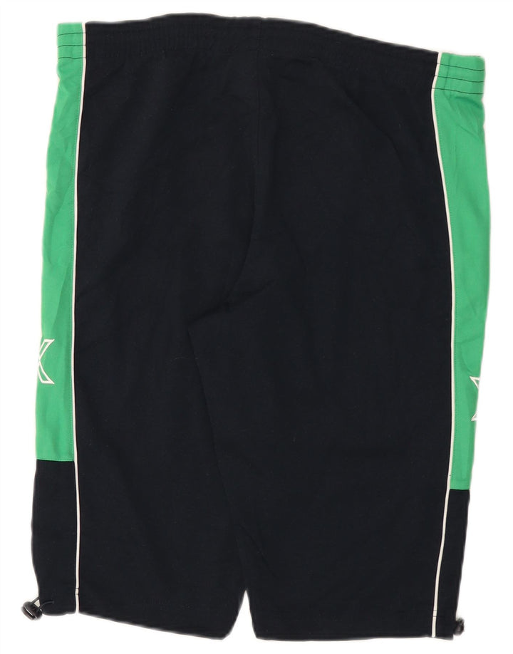 UMBRO Pantalones cortos deportivos con gráficos para hombre Poliéster color block azul marino medio