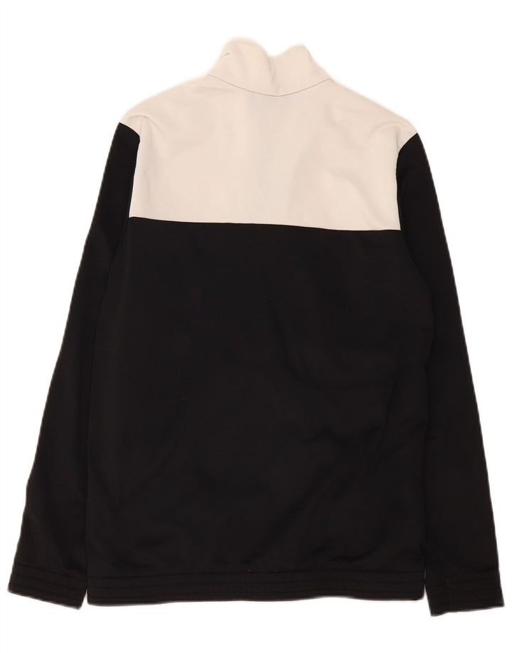 Adidas - Chaqueta de chándal para niño, 13-14 años, color negro, poliéster
