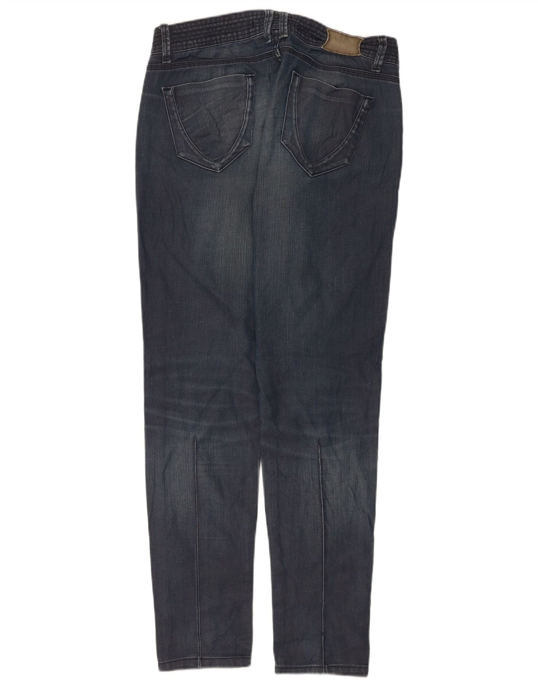 Zara Mujer Vaqueros Slim EU 40 Medium W30 L30 Azul Marino