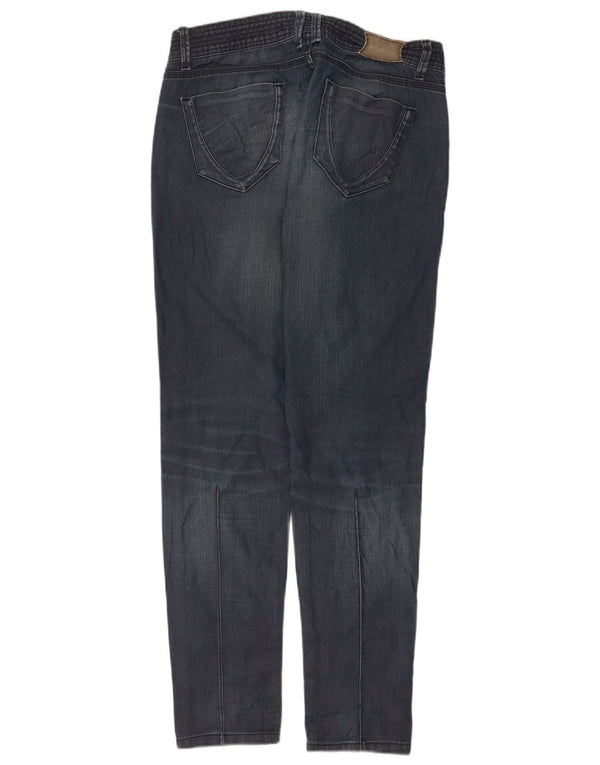 Zara Mujer Vaqueros Slim EU 40 Medium W30 L30 Azul Marino