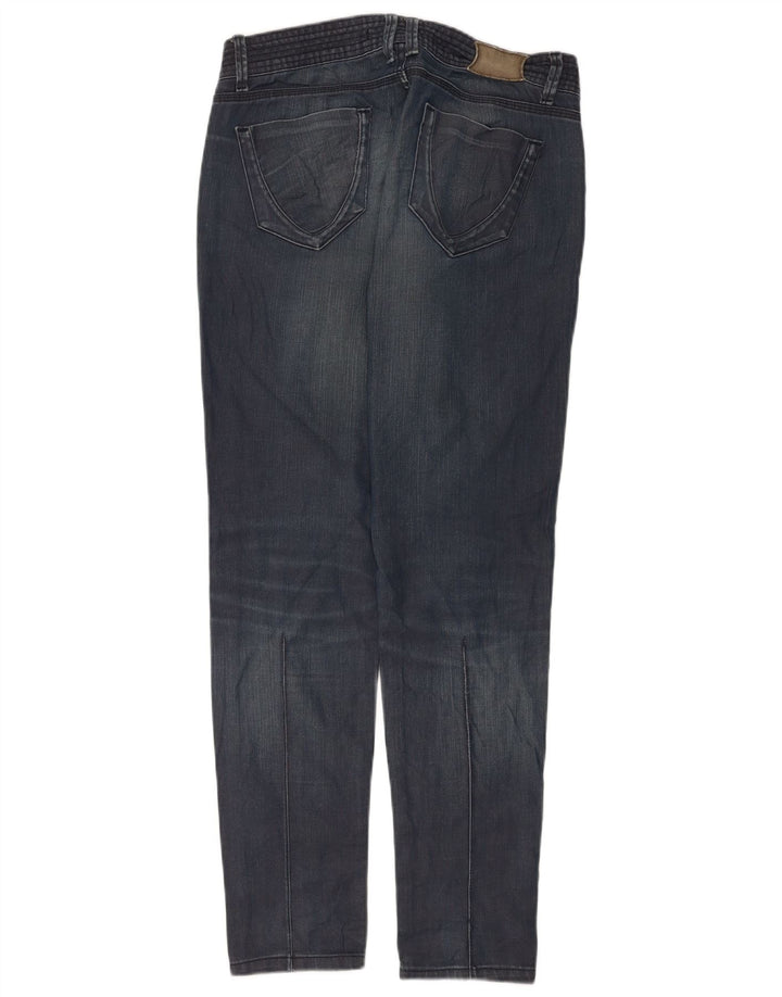 Zara Mujer Vaqueros Slim EU 40 Medium W30 L30 Azul Marino