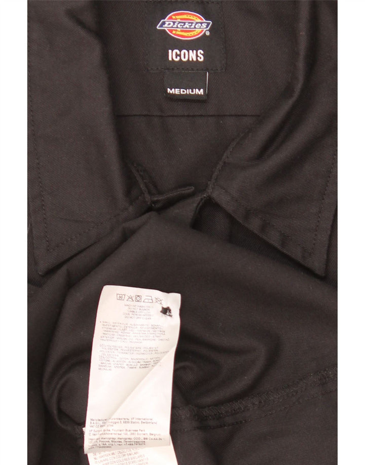 Camisa Dickies Hombre Manga Corta Poliéster Negro Mediano