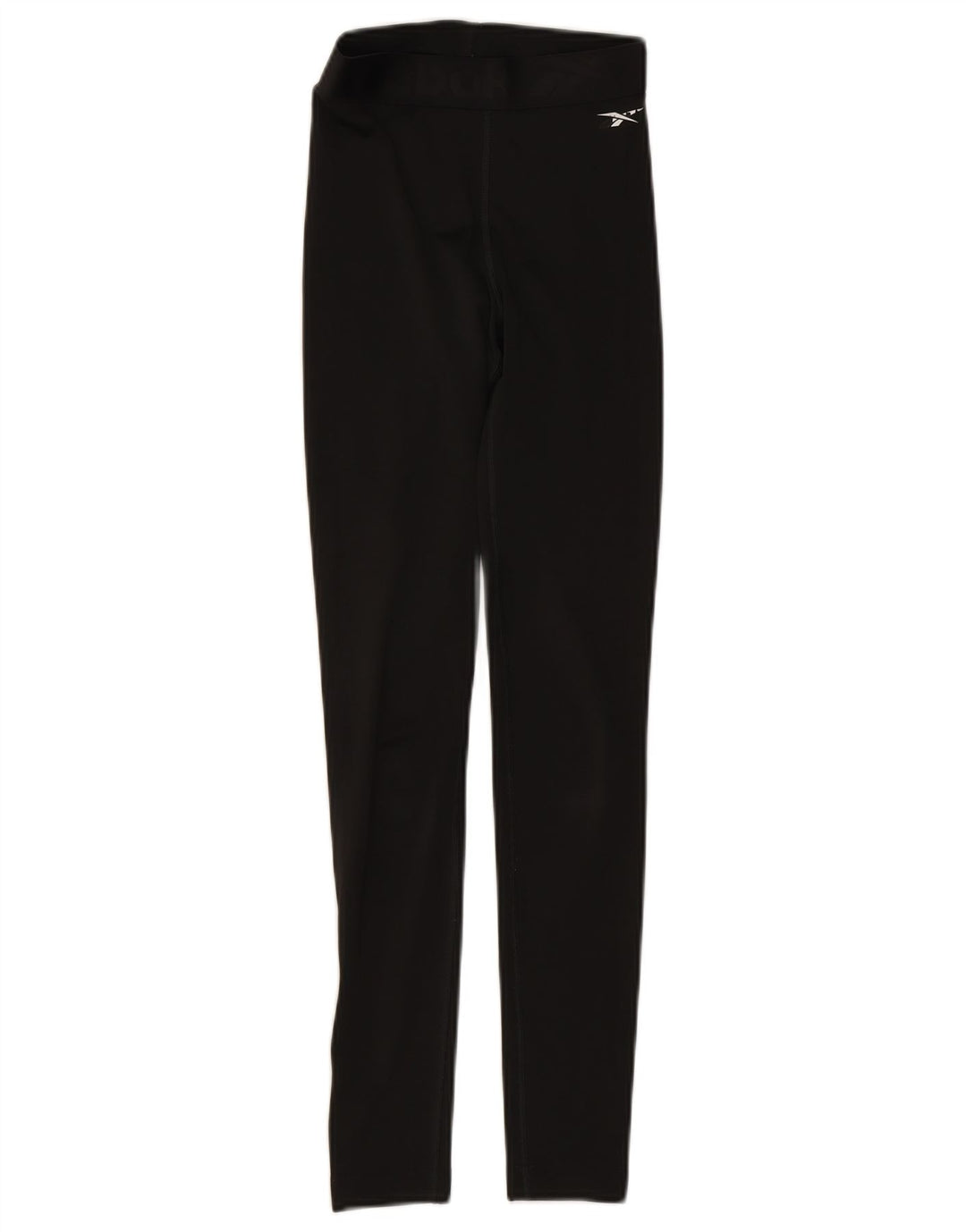 REEBOK Womens Leggings UK 0/2 2XS  Black Polyester