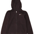 Nike - Sudadera con capucha y cremallera para mujer, talla M, color negro