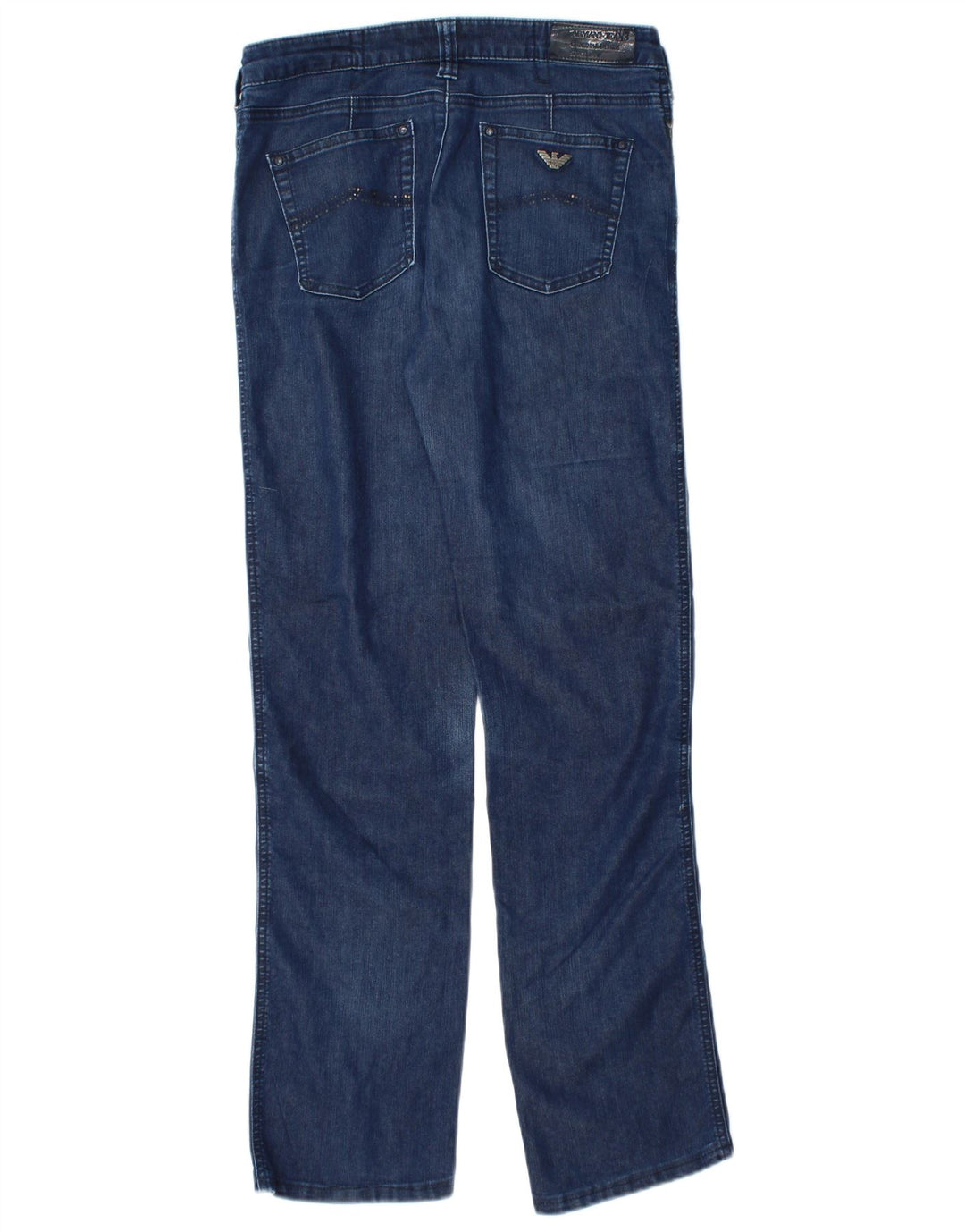 Vaqueros Armani Mujer Rectos W29 L28 Azul Marino