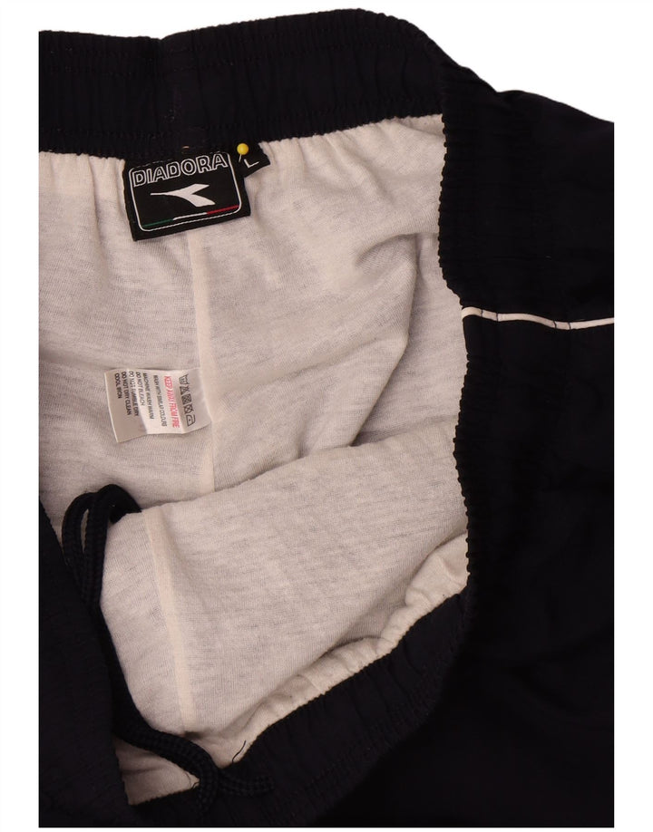 Diadora Pantalón Chándal Hombre Large Azul Marino Poliéster