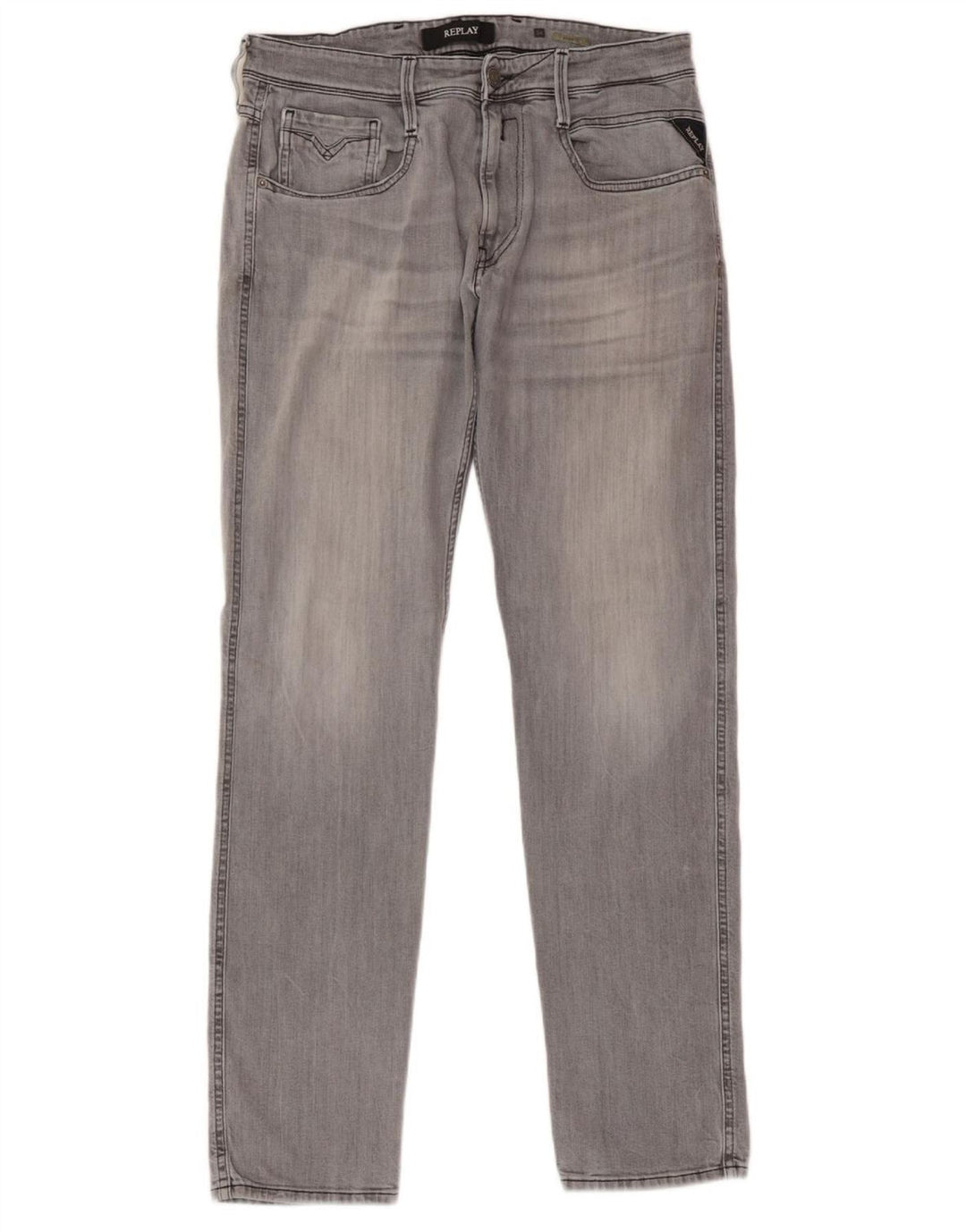 REPLAY Vaqueros Anbass Slim para Hombre W34 L31 Gris