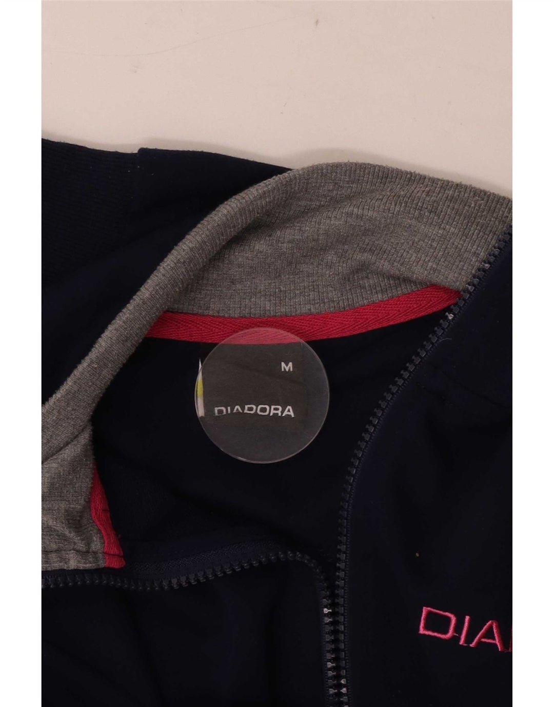 Diadora Chaqueta de chándal para mujer, talla 44, talla mediana, color azul marino