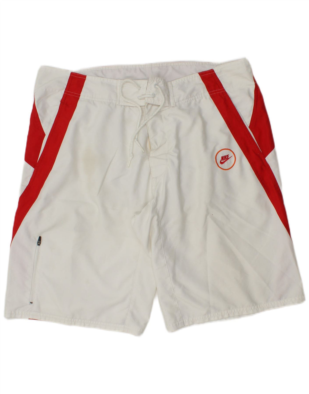 Nike - Bañador para hombre (talla grande), color blanco y poliéster