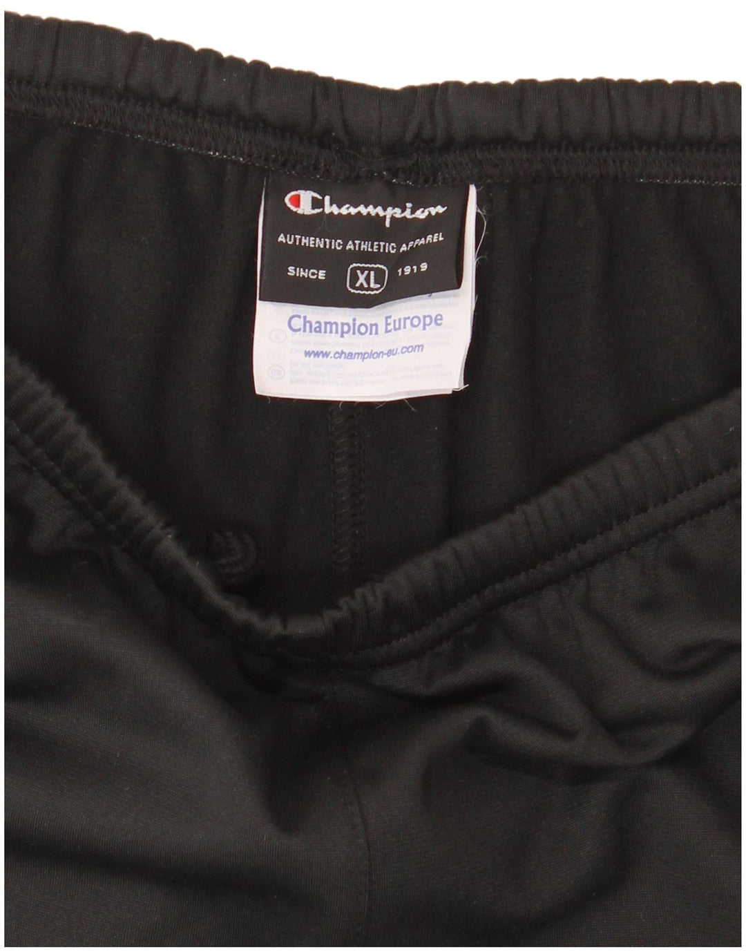 Champion Pantalones de chándal para mujer ES 40 XL Poliéster negro