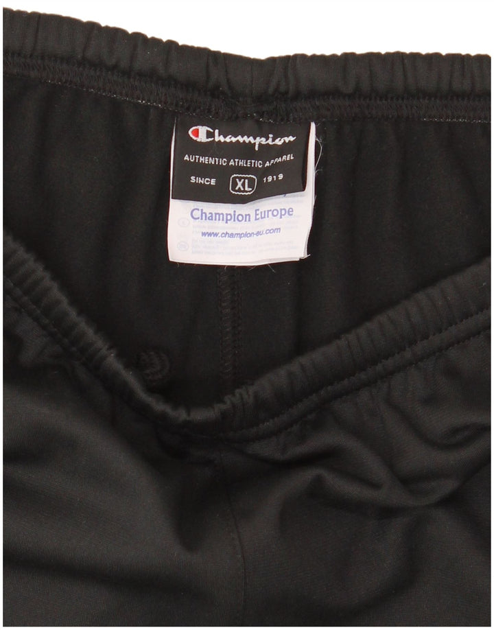 Champion Pantalones de chándal para mujer ES 40 XL Poliéster negro