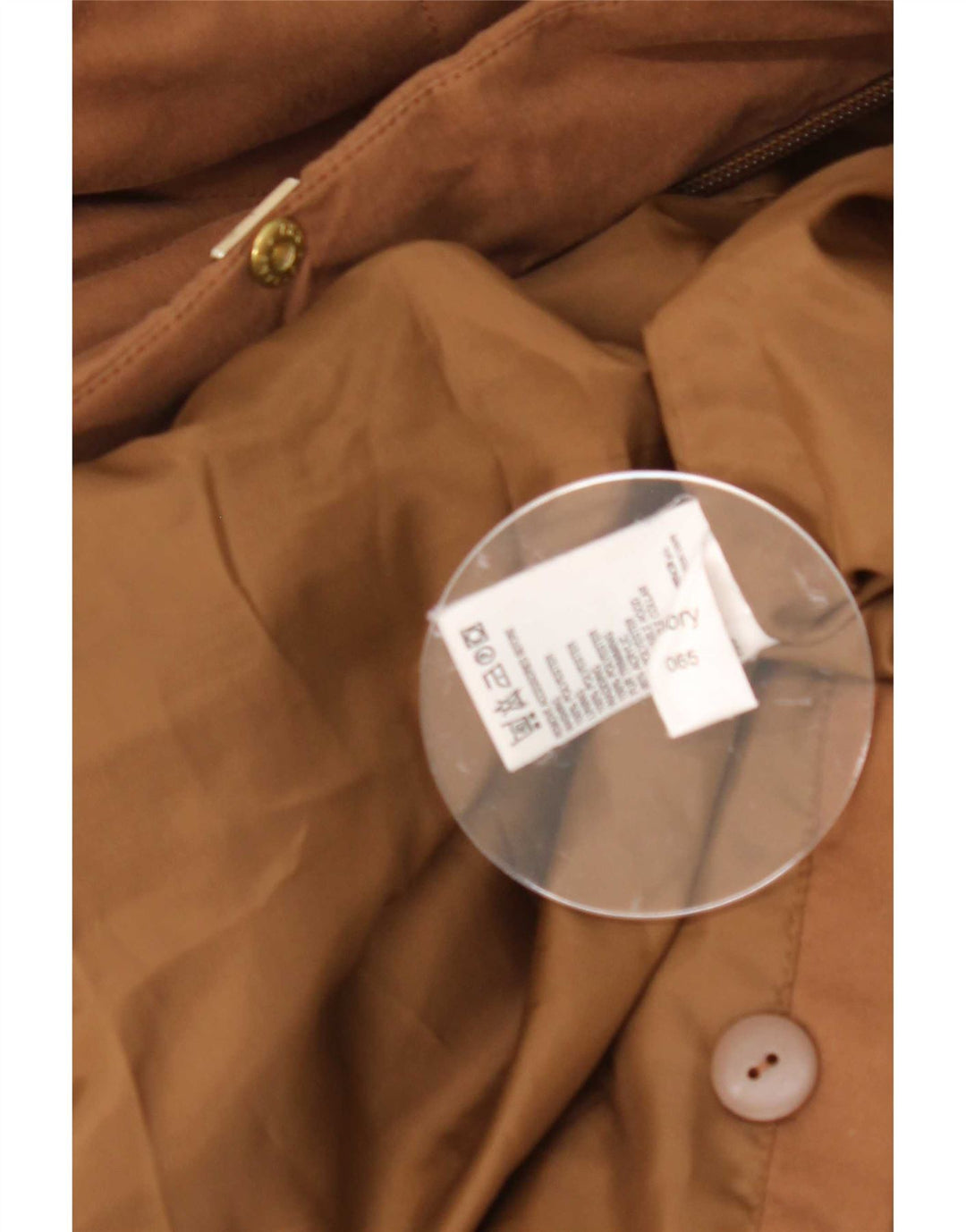 Marks & Spencer Chaqueta Parka Extragrande con Capucha para Mujer UK 40 XL Marrón