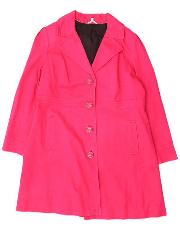 Marks & Spencer Gabardina para mujer UK 20 2XL Algodón rosa
