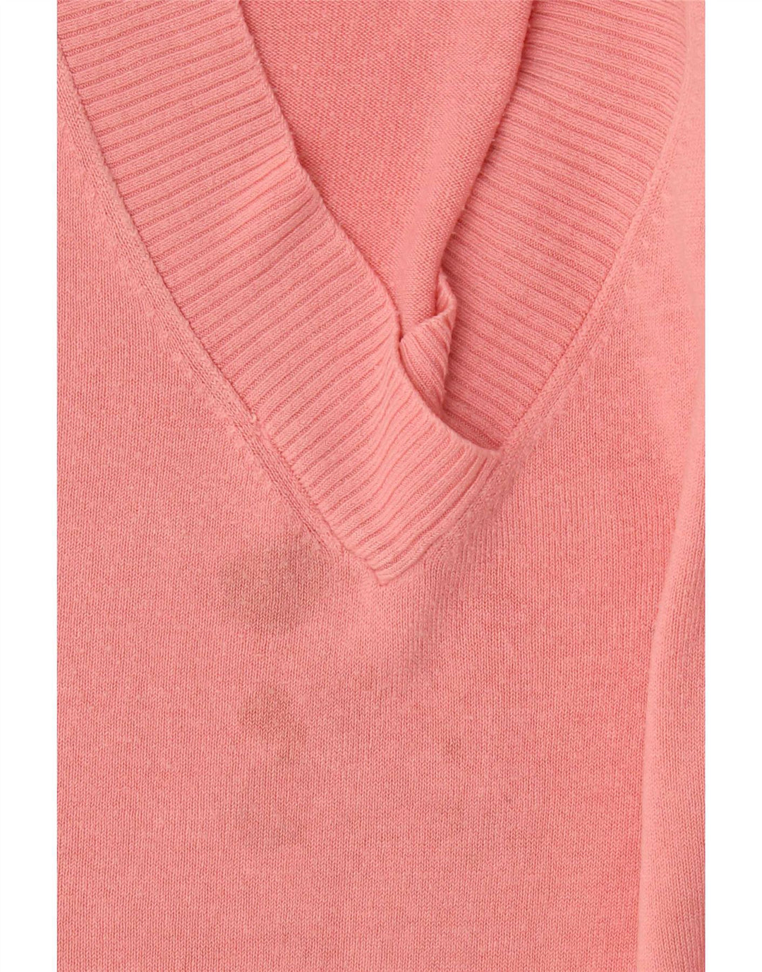 Marks & Spencer Suéter tipo jersey de gran tamaño con cuello en V para mujer UK 46 Large Pink