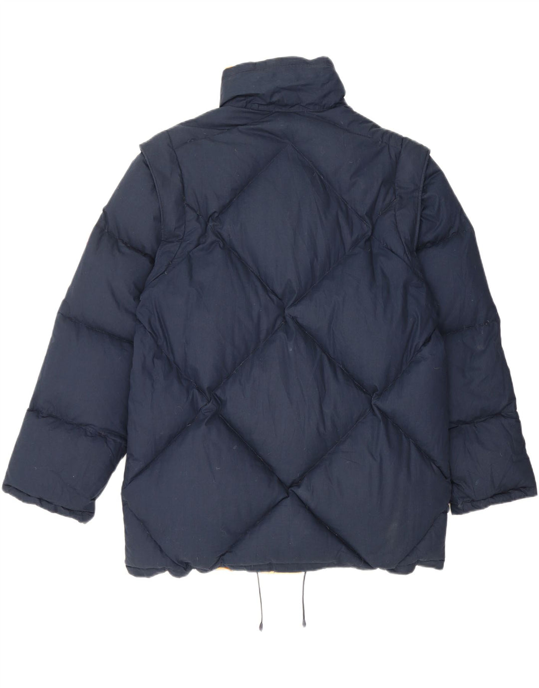 DOLOMITE Chaqueta acolchada reversible para hombre UK 42 XL Algodón amarillo