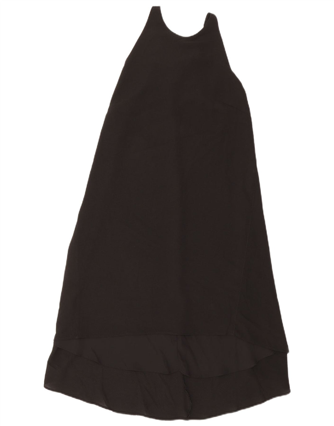 MOSSIMO Womens Sleeveless Basic Dress UK 10 Small Black Polyester