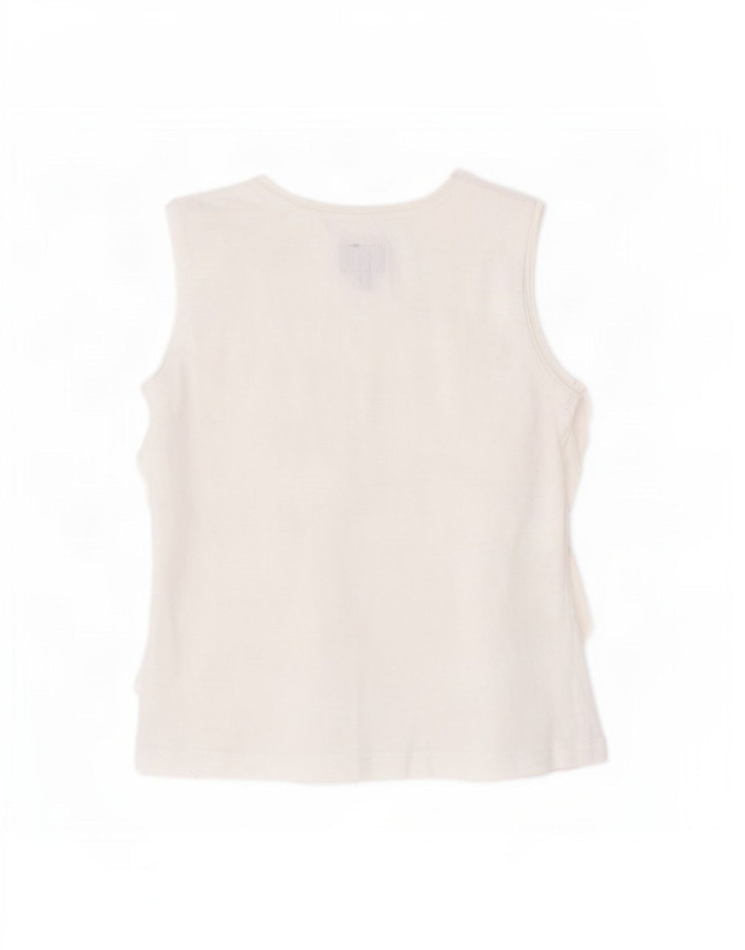 Woolrich Blusa Sin Mangas para Niña 3-4 Años Blanco Algodón