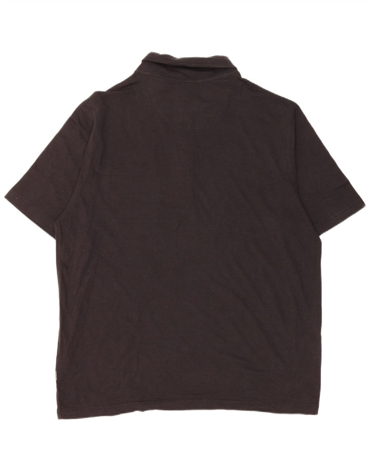 Eddie Bauer Polo Hombre XL Algodón Negro