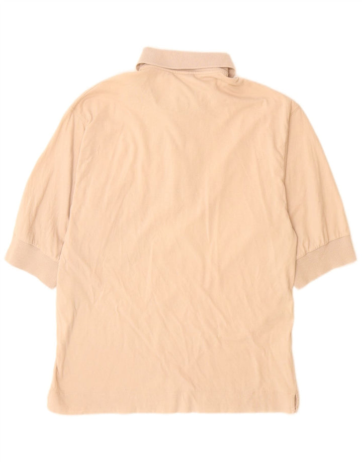 BENETTON Polo Hombre Algodón Beige Medio
