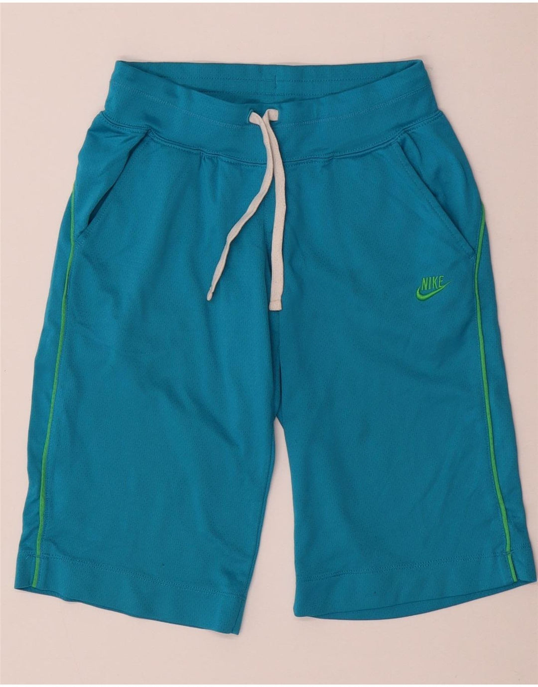 Nike Pantalones cortos deportivos para niños 13-14 años Grande Azul Poliéster