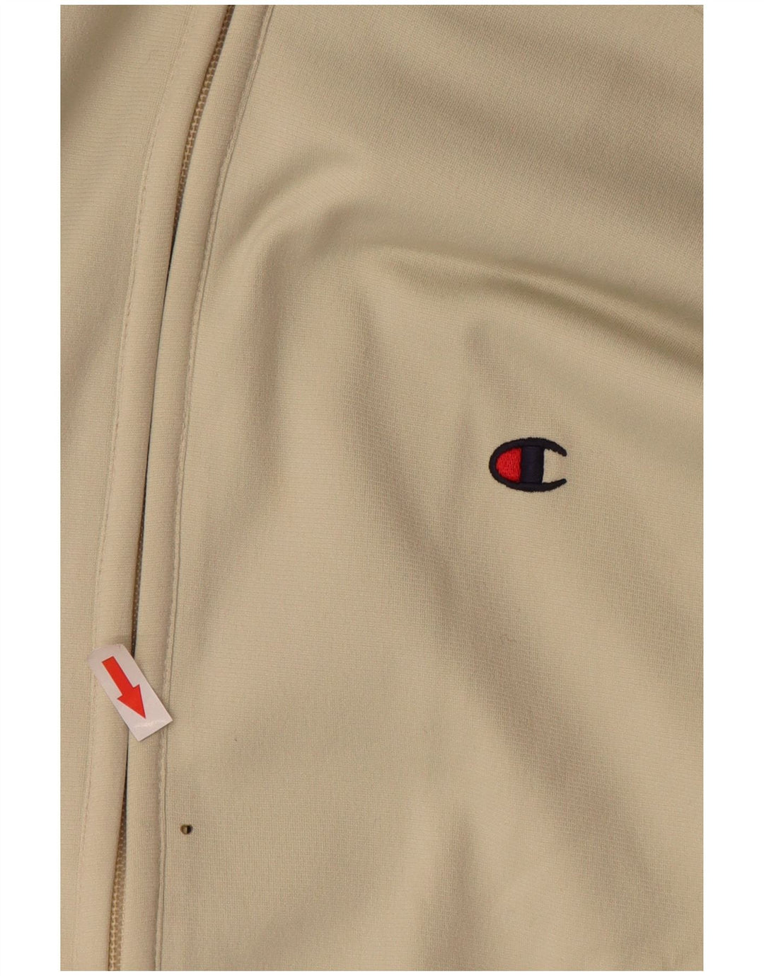 Champion Chaqueta de chándal holgada para hombre Poliéster beige medio